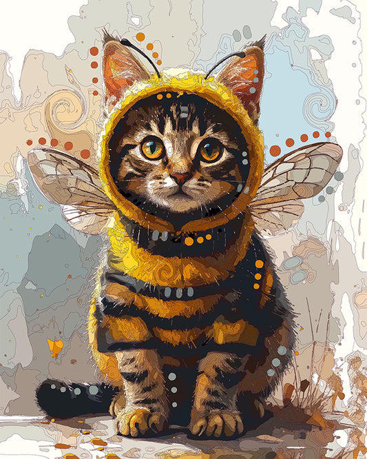 The Little Bumble Bee Tabby Mini Print (Ltd. Edition) (021326)