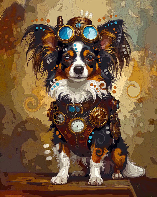 The Little Steampunk Papillon Mini Print (Ltd. Edition) (032426)
