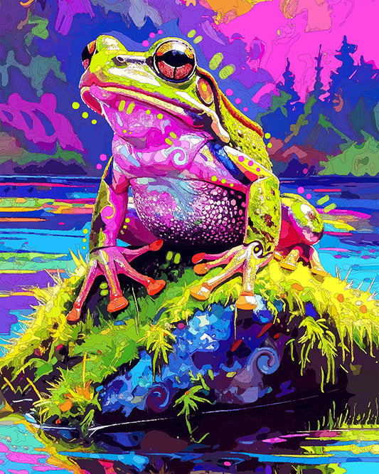 The Lone Frog Mini Print (Ltd. Edition) (082525)