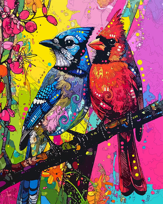 The Looking Birds Mini Print (Ltd. Edition) (081325)