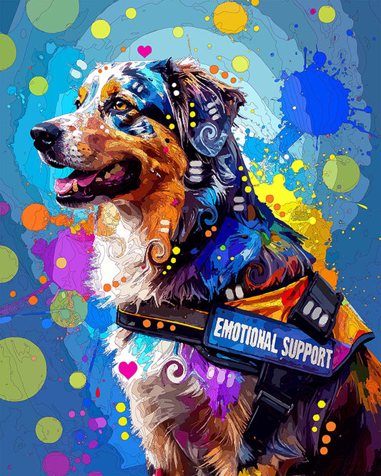 The Love And Support Pup Mini Print (Ltd. Edition) (073025)