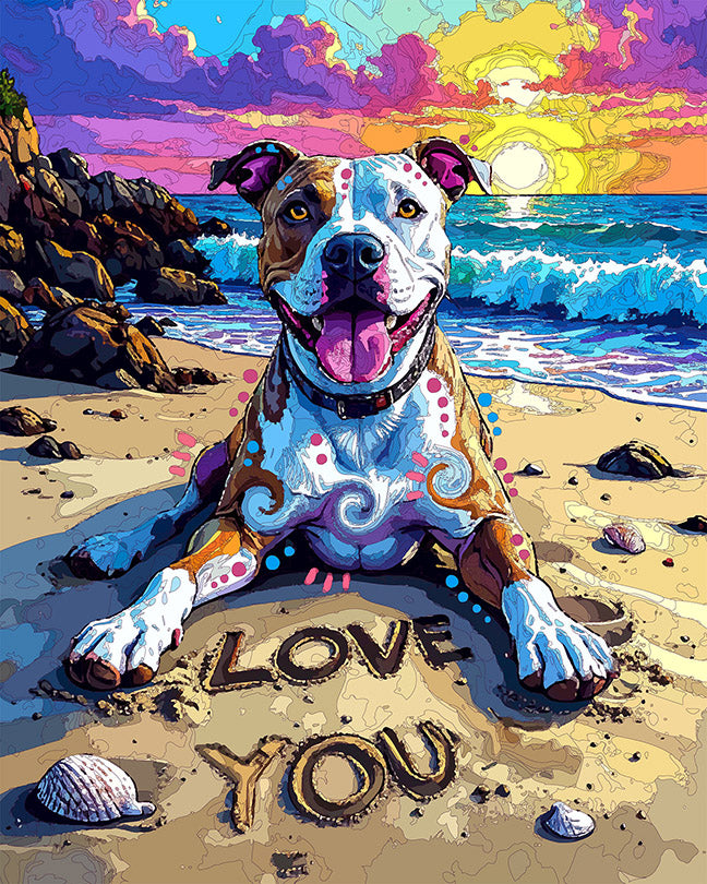 The Love Beach Boy Mini Print (Ltd. Edition) (080726)