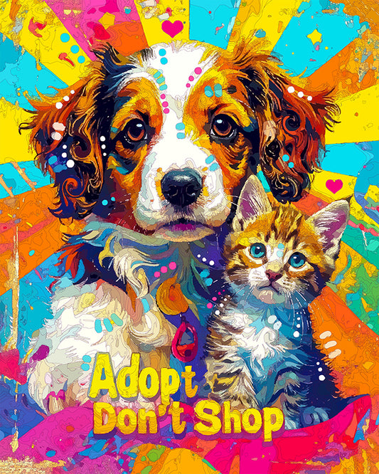 The Love Burst Adoptables Mini Print (Ltd. Edition) (072125)