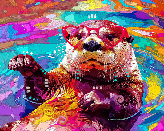 The Love Look Otter Mini Print (Ltd. Edition) (082925)