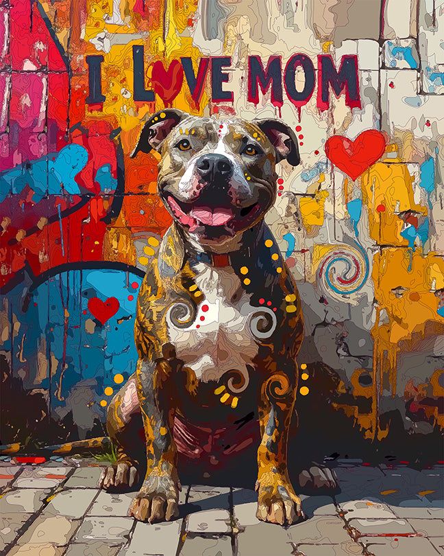 The Love Mom Wall Pit Mini Print (Ltd. Edition) (070826)