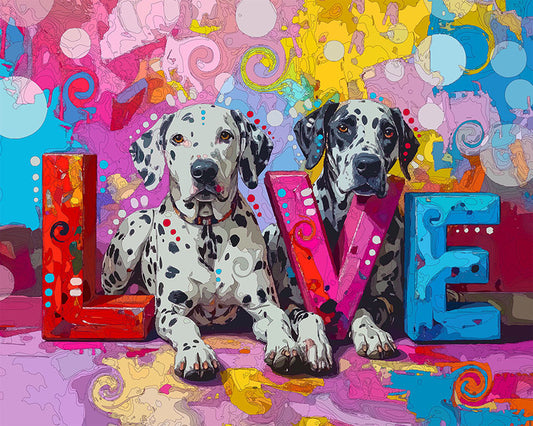 The Love Wait Dalmatians Mini Print (Ltd. Edition) (031626)
