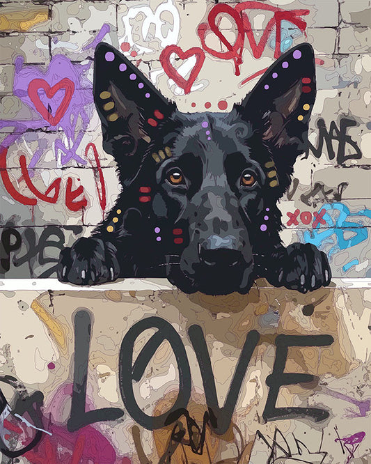The Love Wall Black Shep Mini Print (Ltd. Edition) (011326)