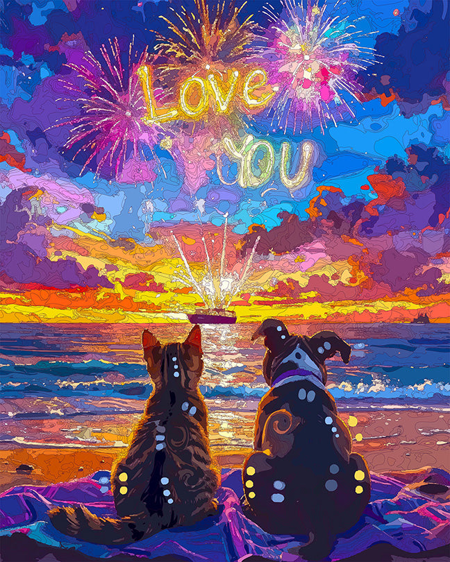 The Love You Fireworks Kit And Pit Mini Print (Ltd. Edition) (082026)
