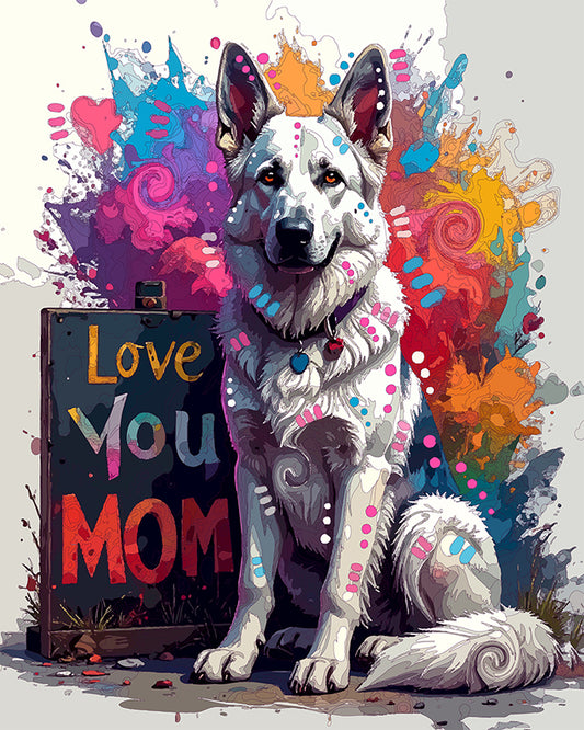 The Love You Mom Shep Mini Print (Ltd. Edition) (122625)