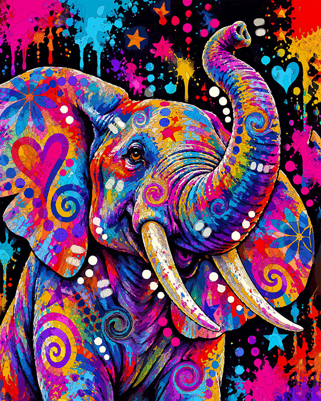 The Lovelight Elephant Mini Print (Ltd. Edition) (092326)