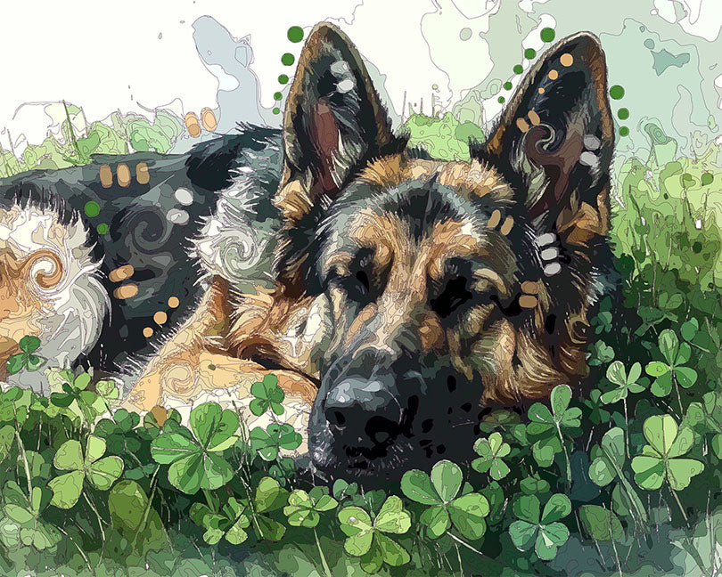 The Lucky Sleeper Shep Mini Print (Ltd. Edition) (022726)
