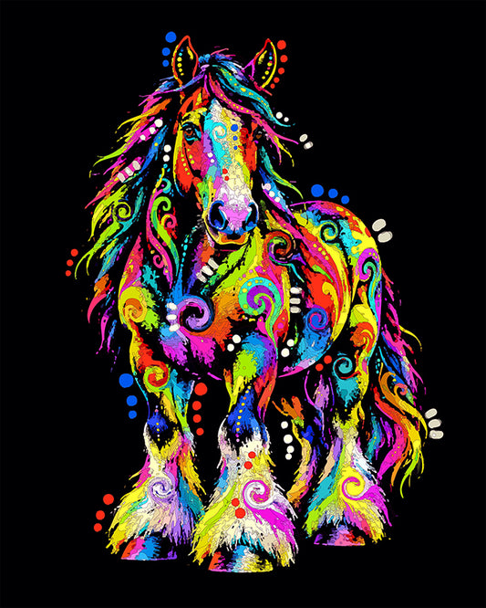 The Magic Clydesdale Mini Print (Ltd. Edition) (092526)