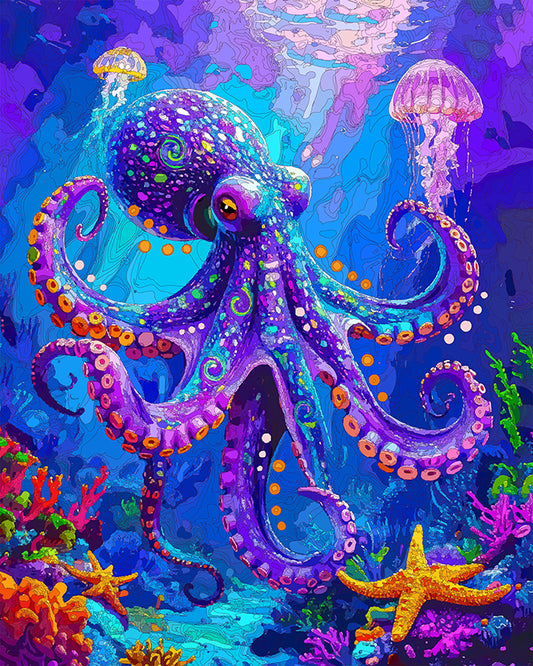 The Majestic Sea World Mini Print (Ltd. Edition) (091525)