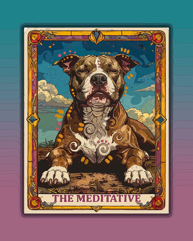 The Meditative Tarot Mini Print (Ltd. Edition) (072226)