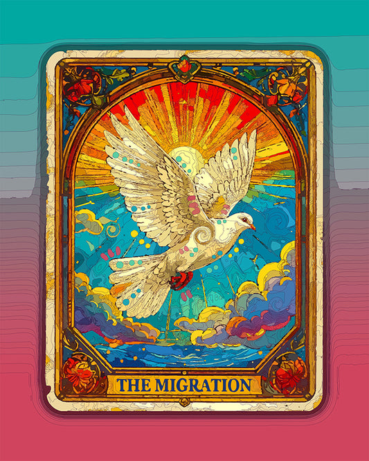 The Migration Tarot Mini Print (Ltd. Edition) (070926)