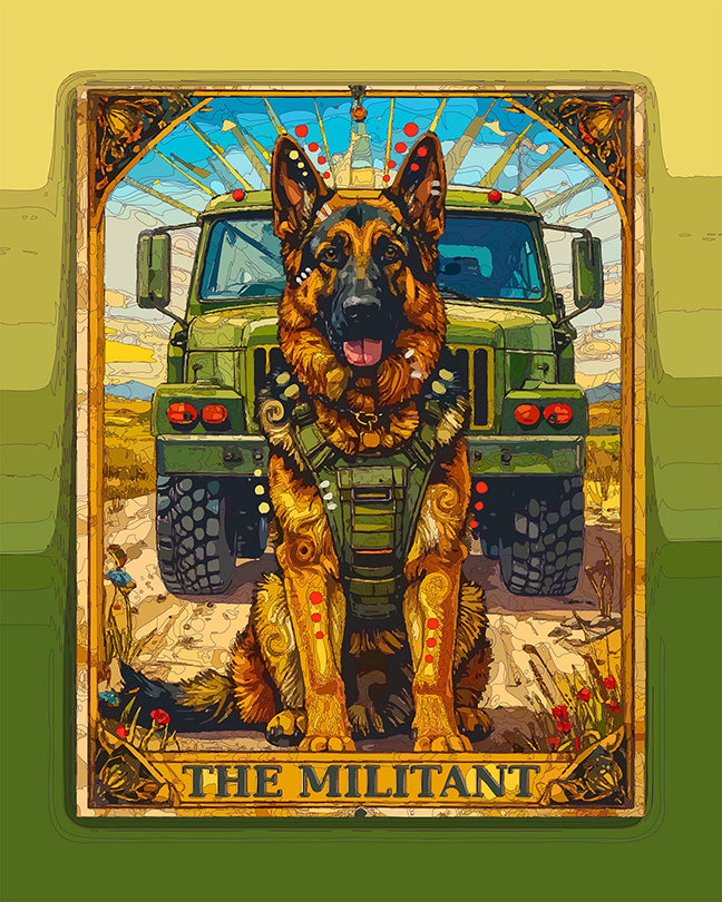 The Militant Tarot Mini Print (Ltd. Edition) (062326)