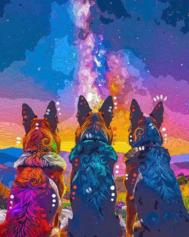 The Milky Way Sheps Mini Print (Ltd. Edition) (081426)