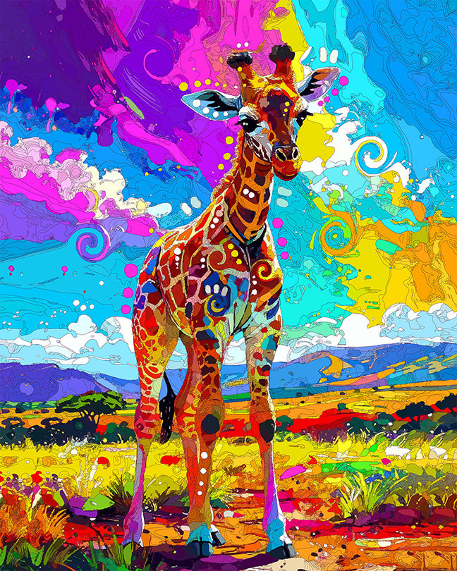 The Miracle Milani Giraffe Mini Print (Ltd. Edition) (090126)