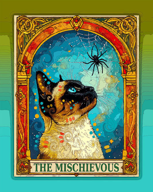 The Mischievous Tarot Mini Print (Ltd. Edition) (070226)