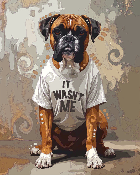 The Most Innocent Boxer Mini Print (Ltd. Edition) (010626)