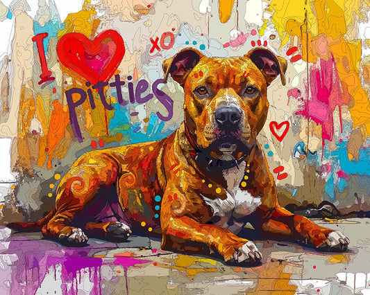 The Most Loved Pittie Mini Print (Ltd. Edition) (032726)