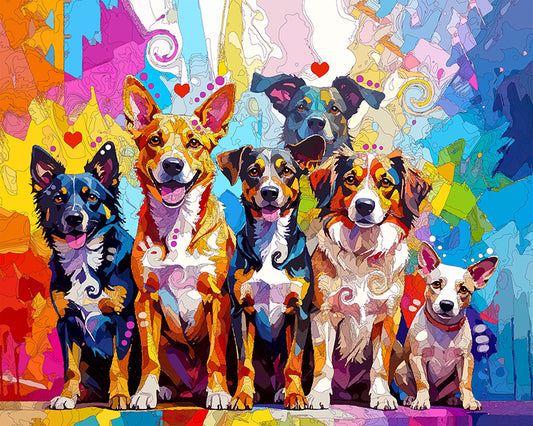 The Mutt Mob Mini Print (Ltd. Edition) (090325)