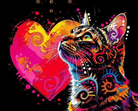 The Mystery Of Love Cat Mini Print (Ltd. Edition) (090426)