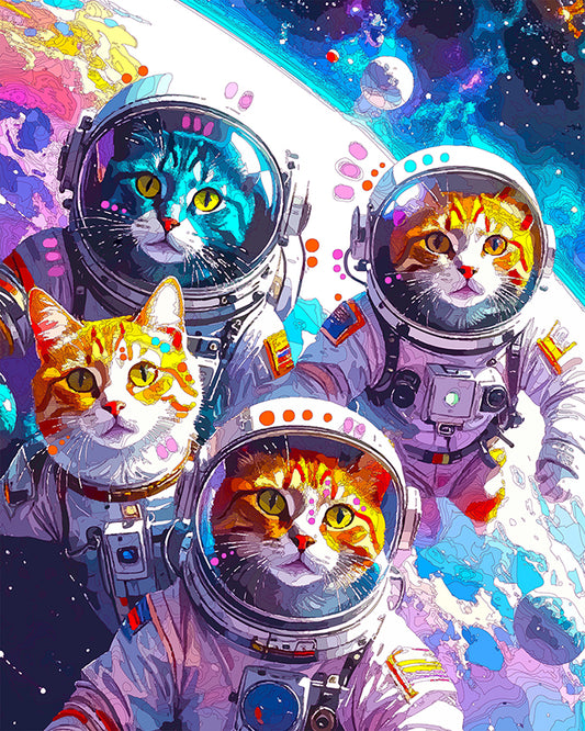 The NASA Cats Mini Print (Ltd. Edition) (080825)