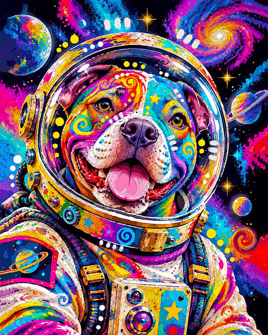 The NASA Pittie Mini Print (Ltd. Edition) (093026)