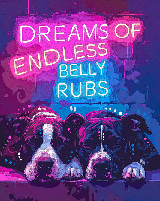 The Neon Dreamers Mini Print (Ltd. Edition) (061126)