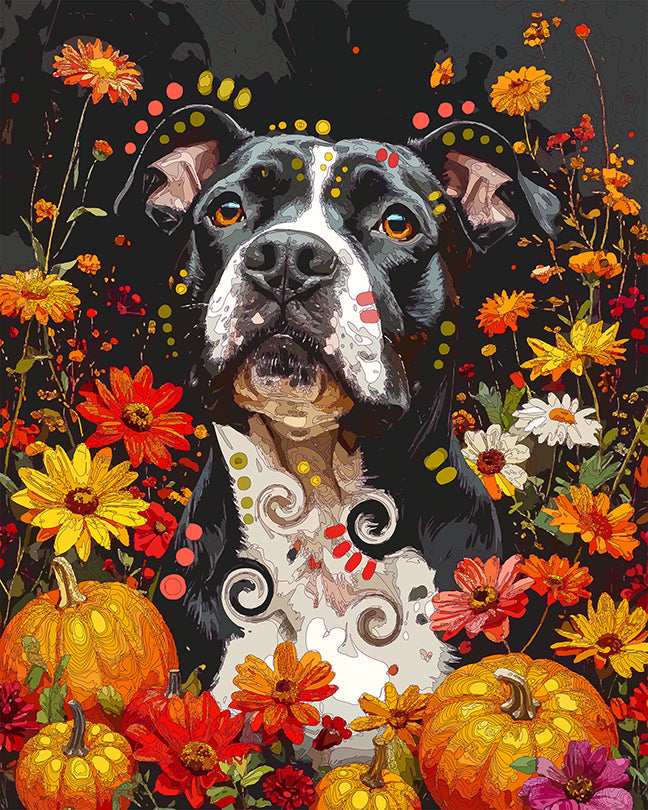 The New Harvest Pittie Mini Print (Ltd. Edition) (091026)