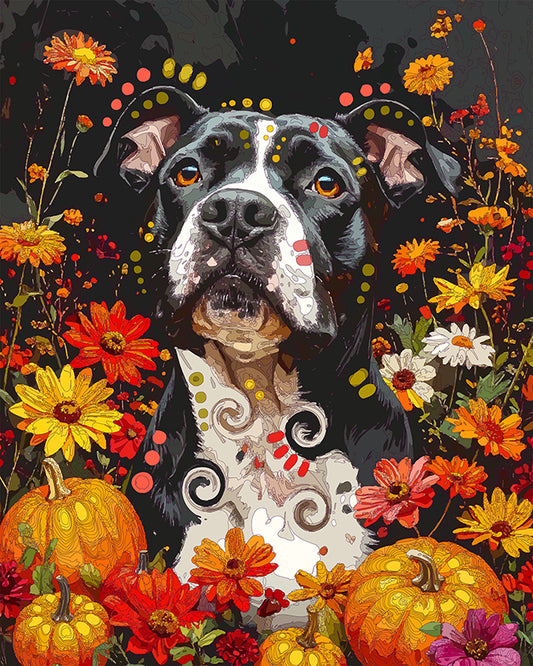 The New Harvest Pittie Mini Print (Ltd. Edition) (091026)