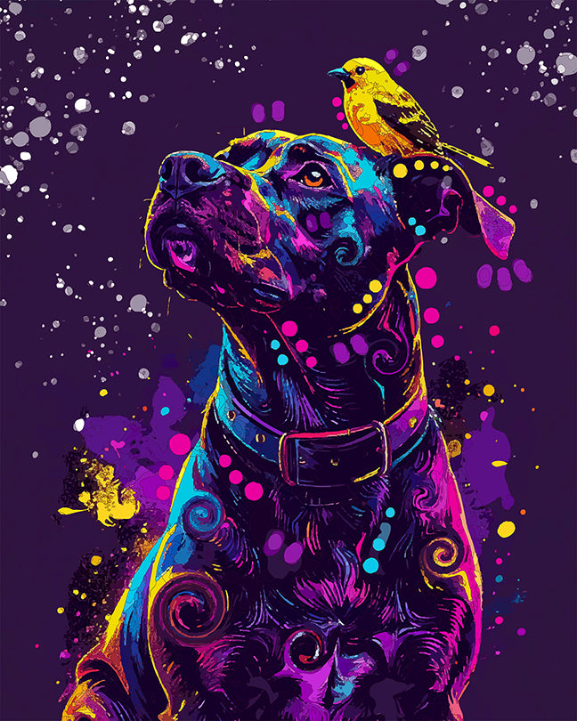 The Night Bright SERIES Befriended Warbler Mini Print (Ltd. Edition) (090926)