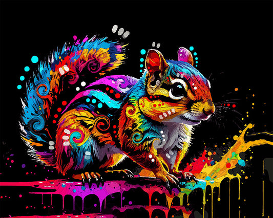 The Night Bright SERIES Chipmunk Mini Print (Ltd. Edition) (090126)