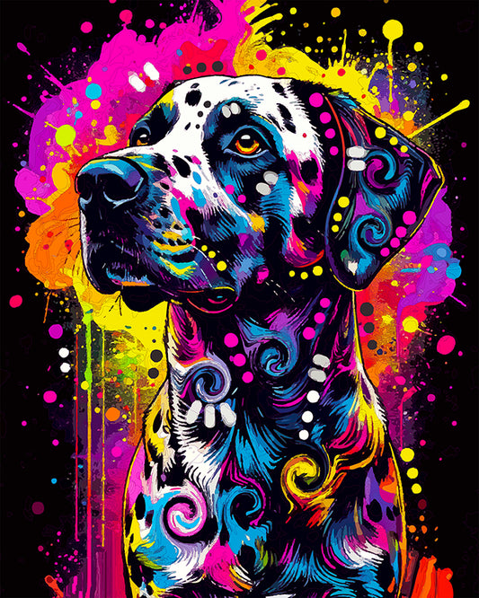 The Night Bright SERIES Dalmatian Mini Print (Ltd. Edition) (090226)