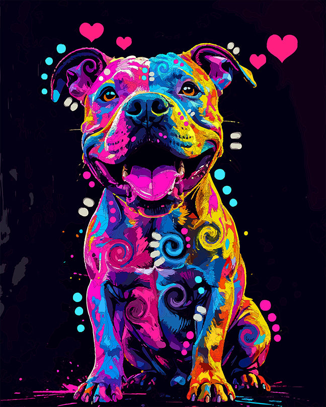 The Night Bright SERIES Love Pittie Mini Print (Ltd. Edition) (090326)