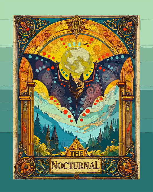 The Nocturnal Tarot Mini Print (Ltd. Edition) (052726)