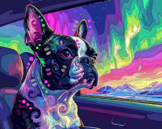 The Northern Lights Boston Ride Mini Print (Ltd. Edition) (030926)