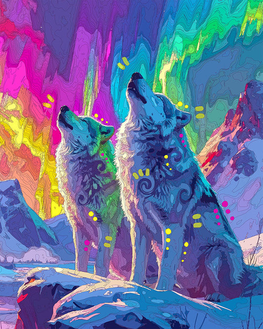 The Northern Lights Howlers Mini Print (Ltd. Edition) (013026)