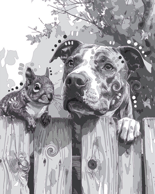 The Nosy Neighbors Mini Print (Ltd. Edition) (072826)