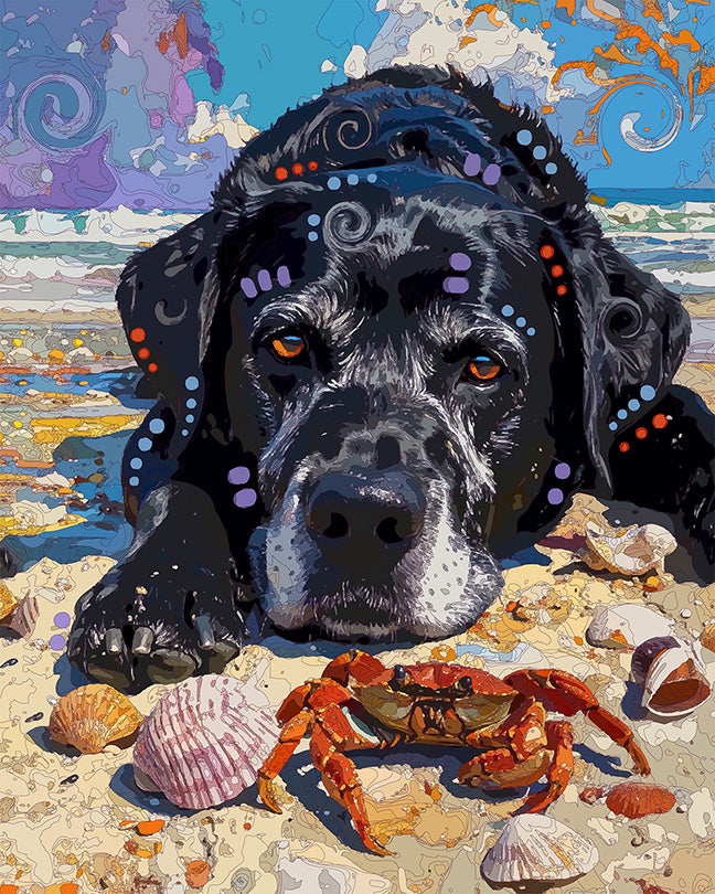 The Old Man By the Sea Mini Print (Ltd. Edition) (081326)