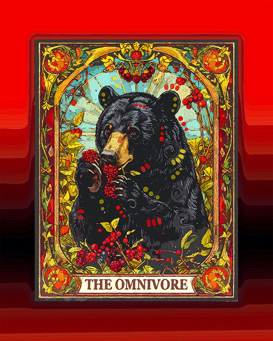 The Omnivore Tarot Mini Print (Ltd. Edition) (070726)