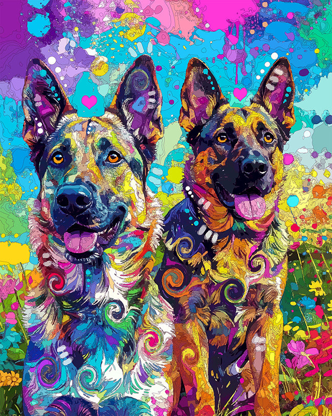 The Open Field Shepherds Mini Print (Ltd. Edition) (102025)