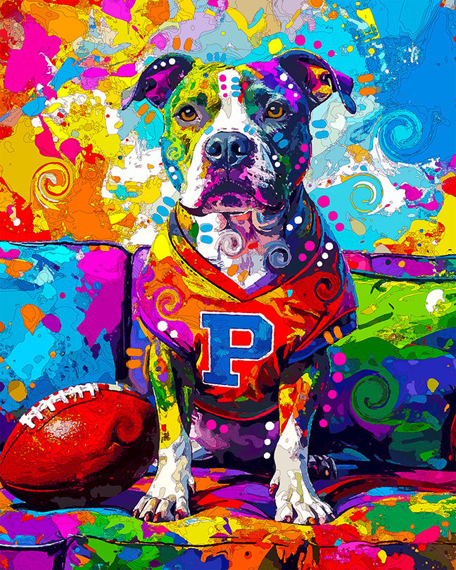 The Opening Day Couch Pittie Mini Print (Ltd. Edition) (083126)