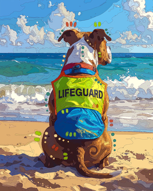 The Opening Day Lifeguard Mini Print (Ltd. Edition) (051326)