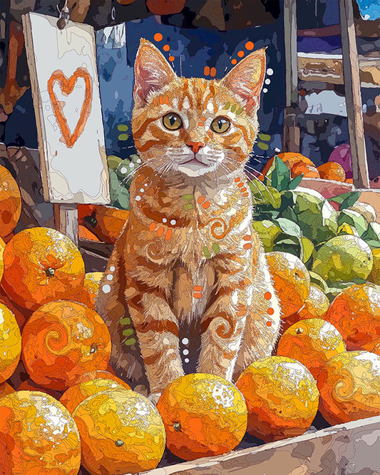 The Orange Tabby Mini Print (Ltd. Edition) (012226)