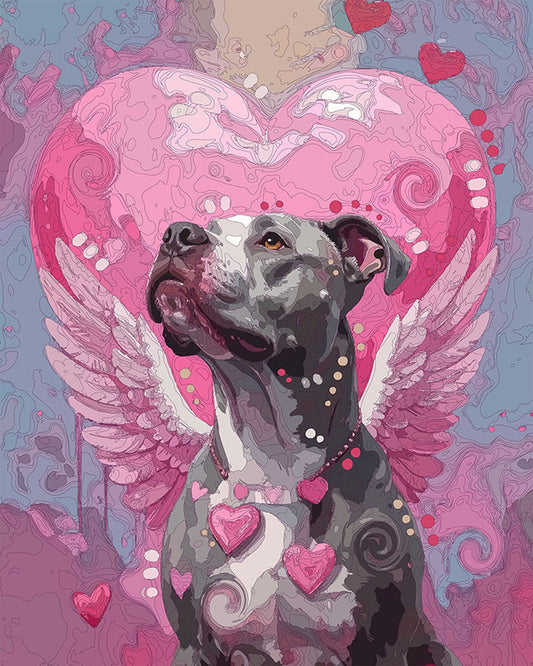 The Over The Heart Angel Mini Print (Ltd. Edition) (040226)