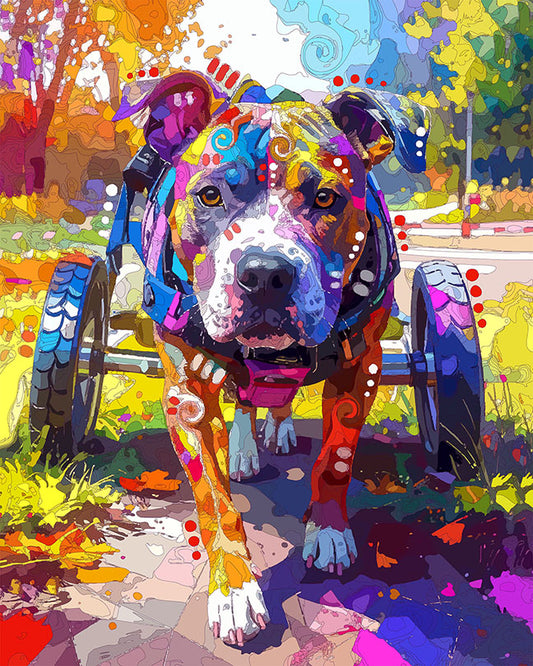 The Park Wheelie Pit Mini Print (Ltd. Edition) (031626)