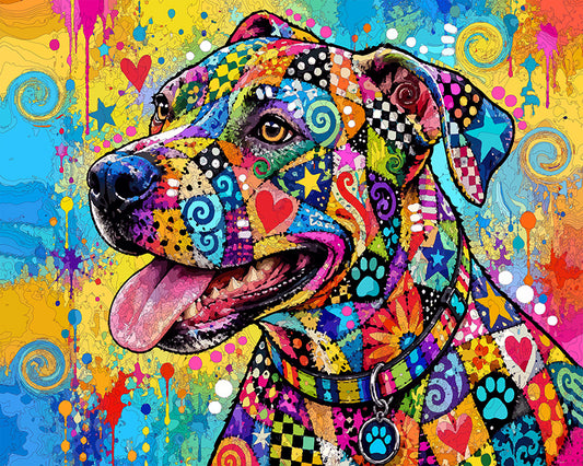 The Patchwork Quilt Pit Mini Print (Ltd. Edition) (100826)