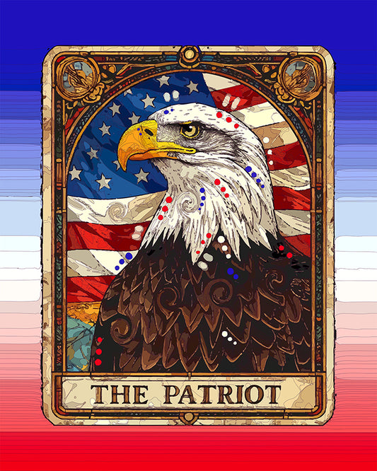 The Patriot Tarot Mini Print (Ltd. Edition) (052226)